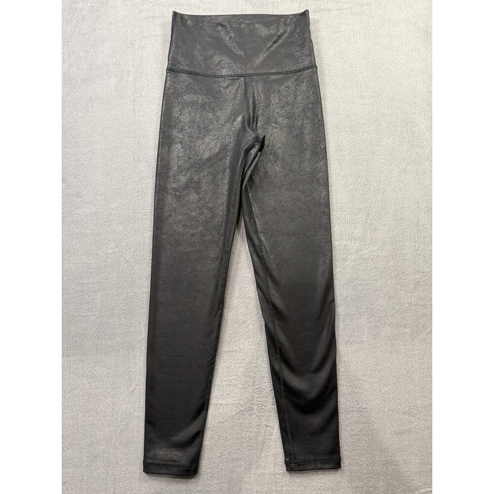 Offilne by aerie Real Me Textured Black Leggings Size XS Short Hi Rise